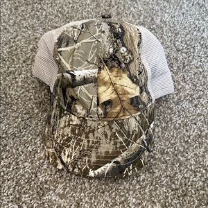 Camo Trucker Hat with Mesh Back